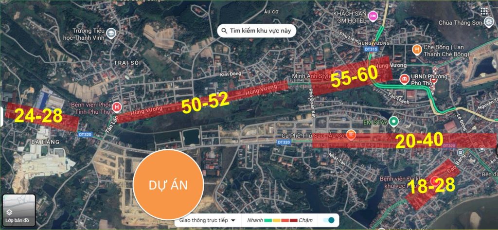 Vị trí dự án Đất Việt Green Park